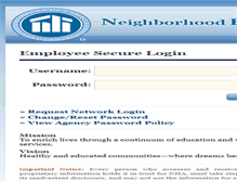 Tablet Screenshot of nhais.org